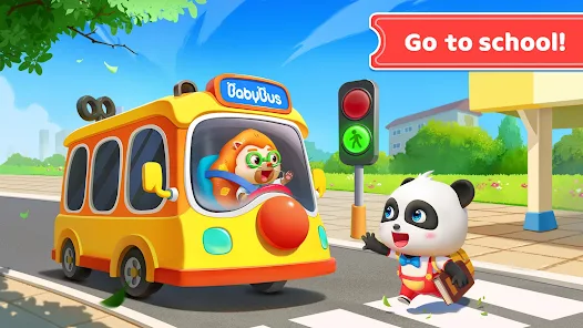 Baby Panda's School Bus screenshot #4