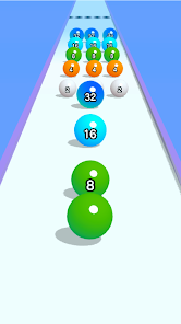 Ball Run 2048 screenshot #2
