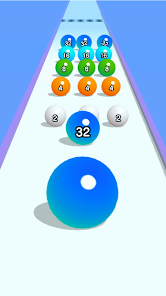 Ball Run 2048 screenshot #3