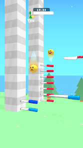 Ball Up: Knife Racing screenshot #2