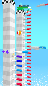 Ball Up: Knife Racing screenshot #3