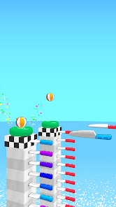 Ball Up: Knife Racing screenshot #4
