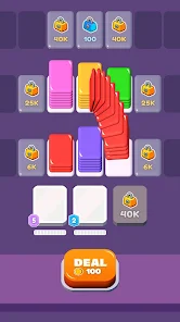 Card Shuffle Sort screenshot #4