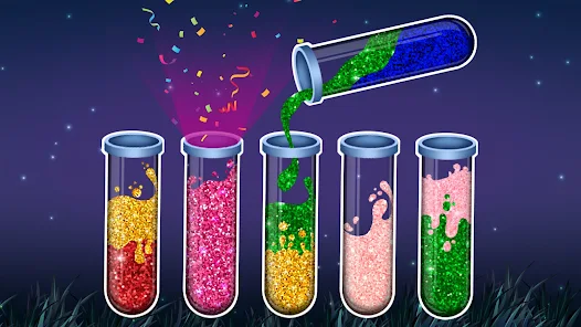 Color Water Sort Woody Puzzle screenshot #1