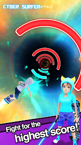 Cyber Surfer: Beat&Skateboard screenshot #3