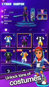Cyber Surfer: Beat&Skateboard screenshot #4