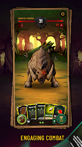 Dawncaster: Deckbuilding RPG screenshot #2