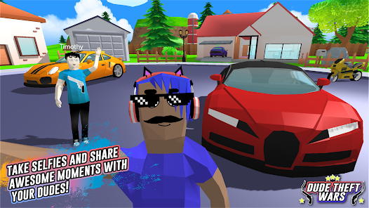 Dude Theft Wars: Offline games screenshot #4