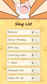 Duet Cats: Cute Popcat Music screenshot #2