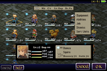 FINAL FANTASY TACTICS : WotL screenshot #3
