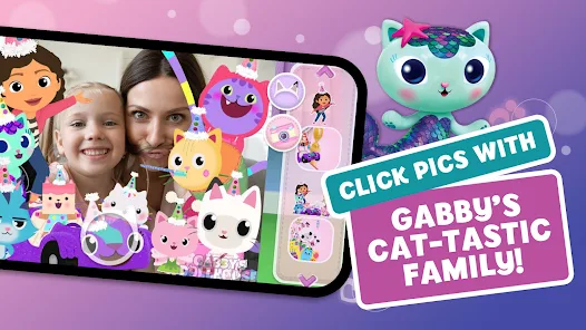 Gabbys Dollhouse: Games &amp; Cats screenshot #1