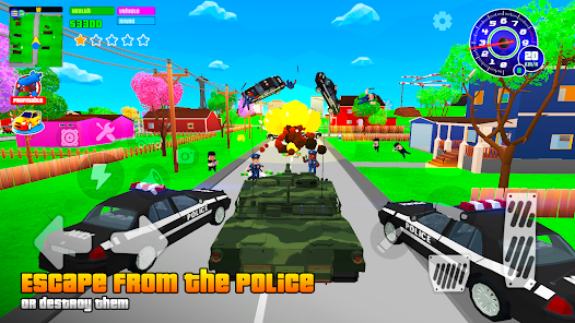 Gangs Wars: Pixel Shooter RP screenshot #1
