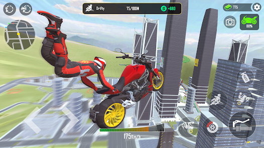 GT Moto Stunt 3D: Driving Game screenshot #1