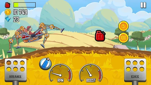 Hill Climb Racing screenshot #2