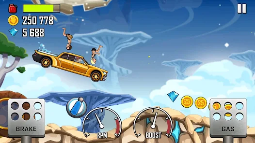 Hill Climb Racing screenshot #3