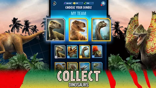 Jurassic World Alive screenshot #4