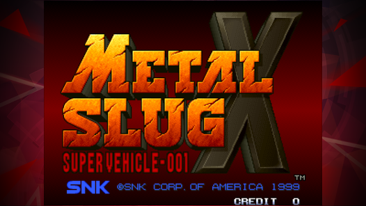 METAL SLUG X ACA NEOGEO screenshot #1