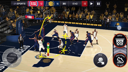 NBA LIVE Mobile Basketball screenshot #2