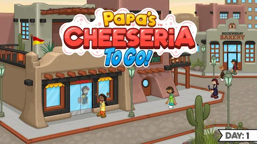 Papa's Cheeseria To Go! screenshot #1