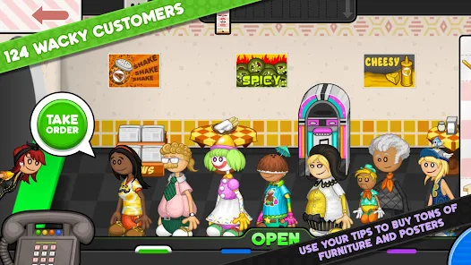 Papa's Cheeseria To Go! screenshot #2
