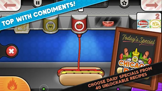 Papa's Hot Doggeria To Go! screenshot #3