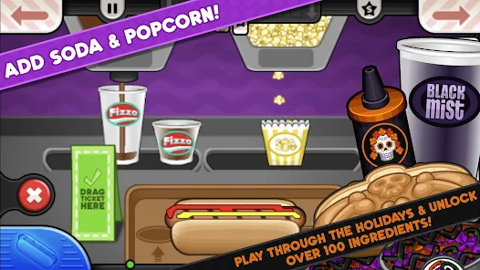 Papa's Hot Doggeria To Go! screenshot #4