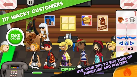 Papa's Pancakeria To Go! screenshot #2