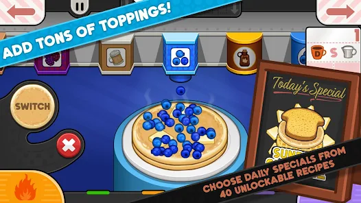 Papa's Pancakeria To Go! screenshot #4