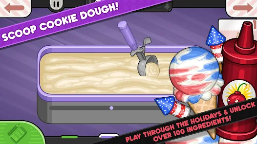Papa's Scooperia To Go! screenshot #2