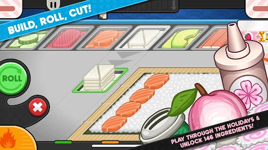 Papa's Sushiria To Go! screenshot #4