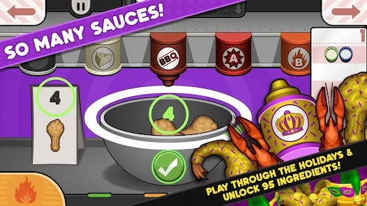 Papa's Wingeria To Go! screenshot #4