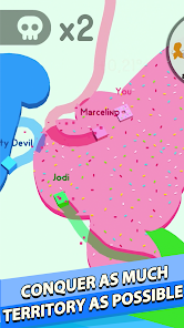 Paper.io 2 screenshot #2