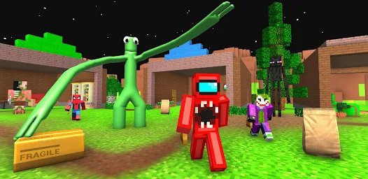 Rainbow Craftsman Survivor 3D  screenshot #2