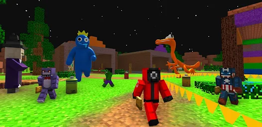 Rainbow Craftsman Survivor 3D  screenshot #3