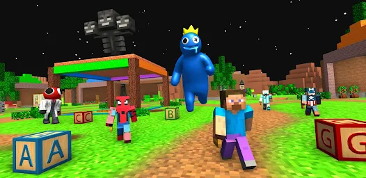 Rainbow Craftsman Survivor 3D  screenshot #4