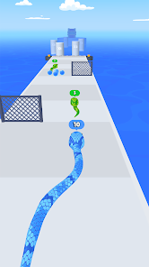 Snake Run Race?3D Running Game screenshot #1