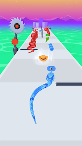 Snake Run Race?3D Running Game screenshot #4