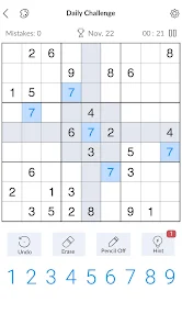 Sudoku - Classic Sudoku Puzzle screenshot #1