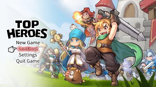 Top Heroes screenshot #1