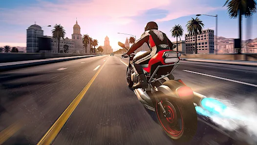 Traffic Bike Driving Simulator screenshot #1