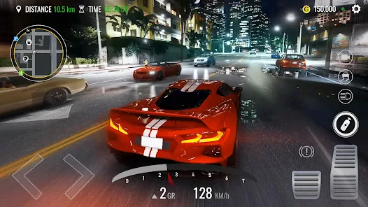 Traffic Driving Car Simulator screenshot #5