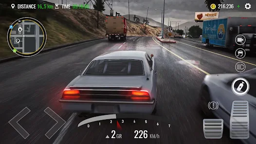 Traffic Driving Car Simulator screenshot #7
