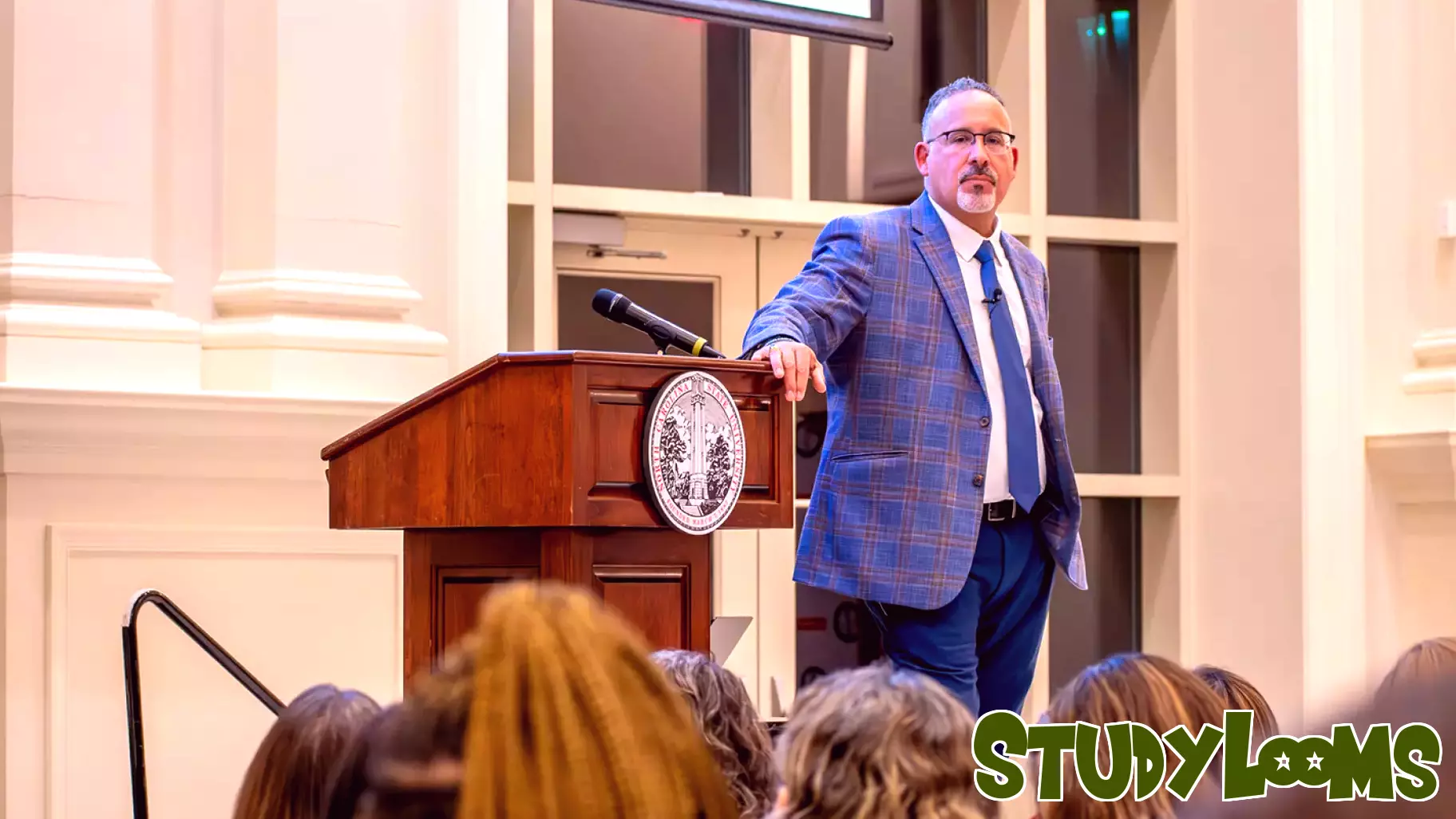 Miguel Cardona Inspires Educators at Multilingual Perspectives Speaker Series