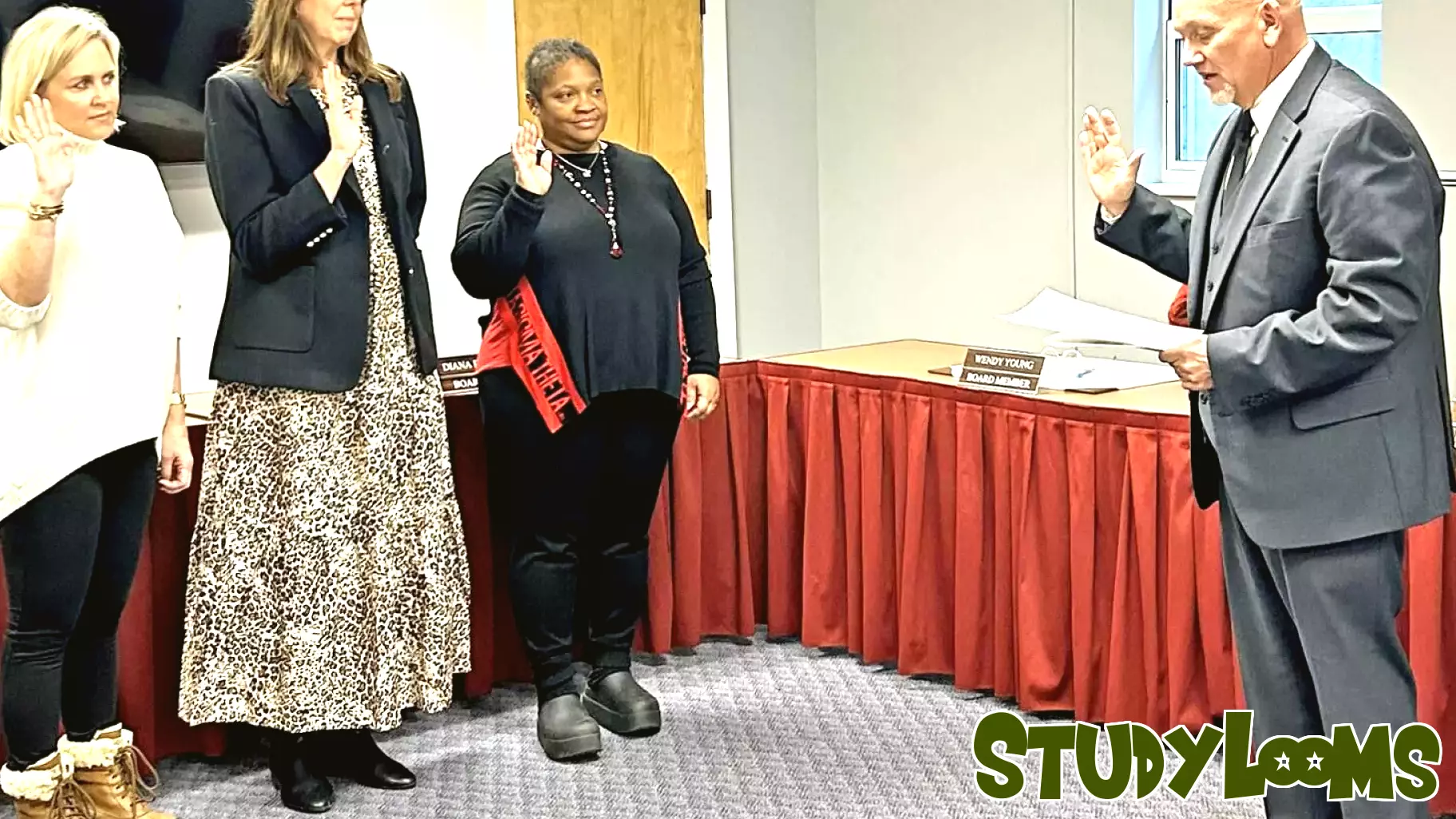 Scott County Schools Board of Education Re-elects Leadership for 2025-26