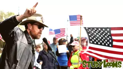 Protesters Rally in DeKalb Against Government Attacks on Workers’ Rights and Education