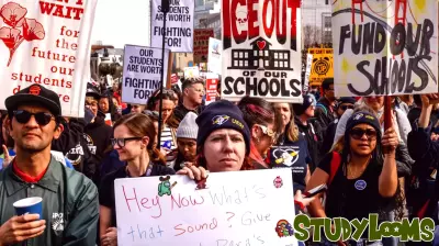 Work Stoppage Enters Second Day as School Talks Resume