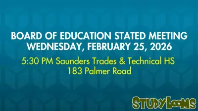 Yonkers Board of Education Hosts Public Meeting